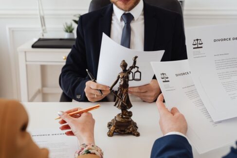 Menifee CA prenup lawyers helping a couple prepare a California prenuptial agreement